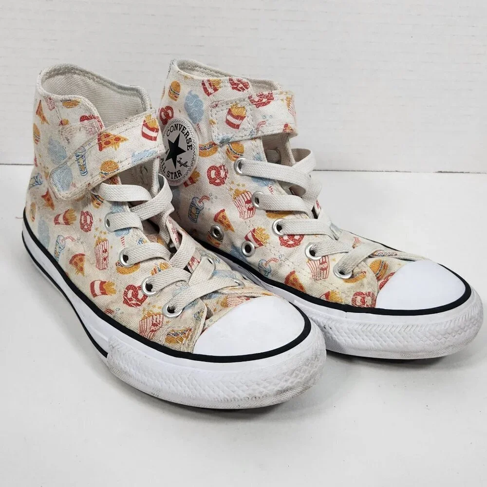Converse Chuck Taylor All Star Hi-Top Snack Foods Size 1 Kids